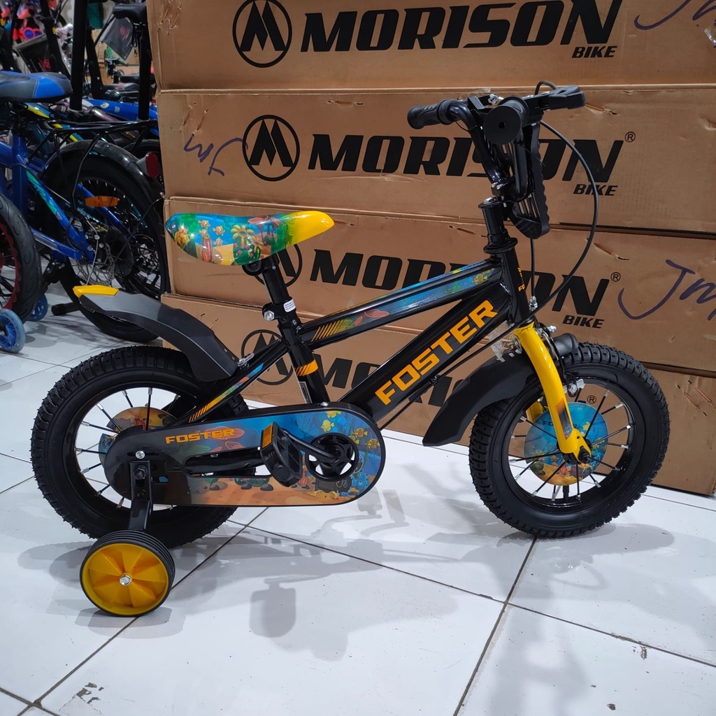 Sepeda Anak Cowok Bmx Ukuran 16 inch Foster Ban Pompa