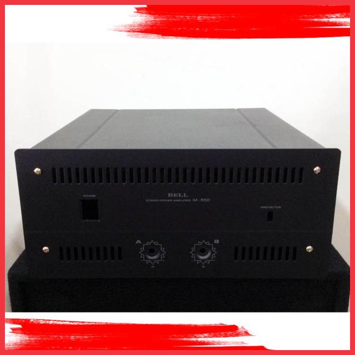 (FEBY) BOX BELL M-550 STEREO POWER AMPLIFIER