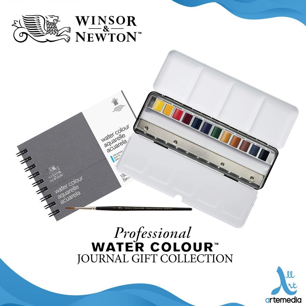 

Cat Air Winsor & Newton Professional Watercolor 12 Half Pan Metal Set