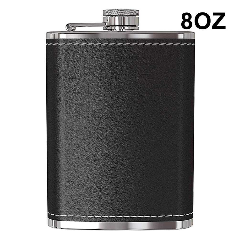 (BISA COD) FTIHSHP MagicWhale Botol Bir Hip Flask Wine Whiskey Bottle 8 Oz - MW8