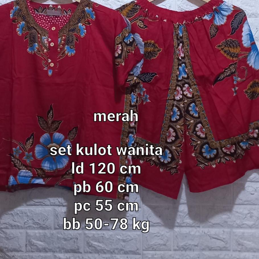 Original Setelan jumbo wanita terbaru/setelan batik rayon/setelan dewasa/setelan wanita jumbo kekini