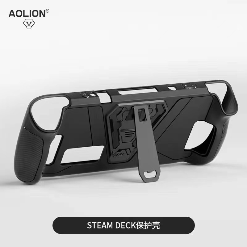 Aolion Silicone Kickstand Protective Case Cover for Steam Deck Casing