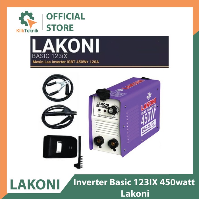 Travo Las Lakoni Basic 123x 450w Mesin Las Listrik