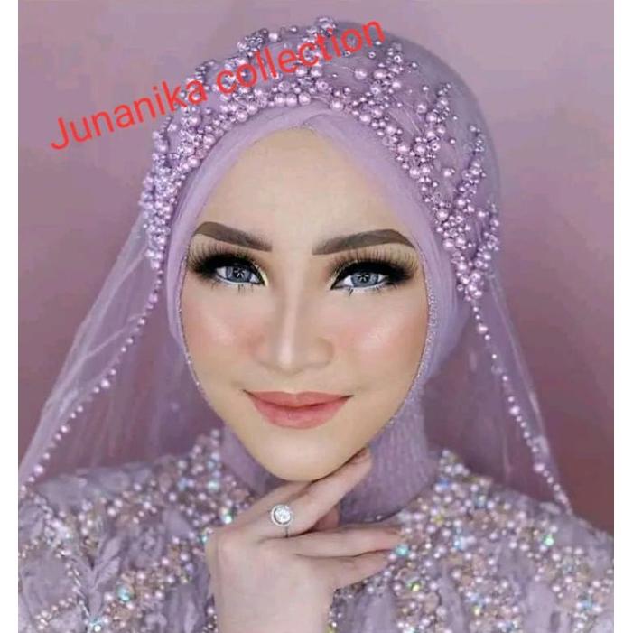 LARIS Slayer Pengantin Muslim /Slayer Mutiara pengantin MURAH