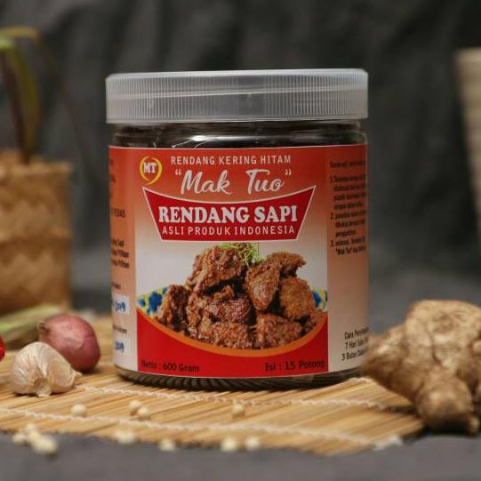 

☏ Rendang Maktuo Original 550 gram Rendang Daging ☎