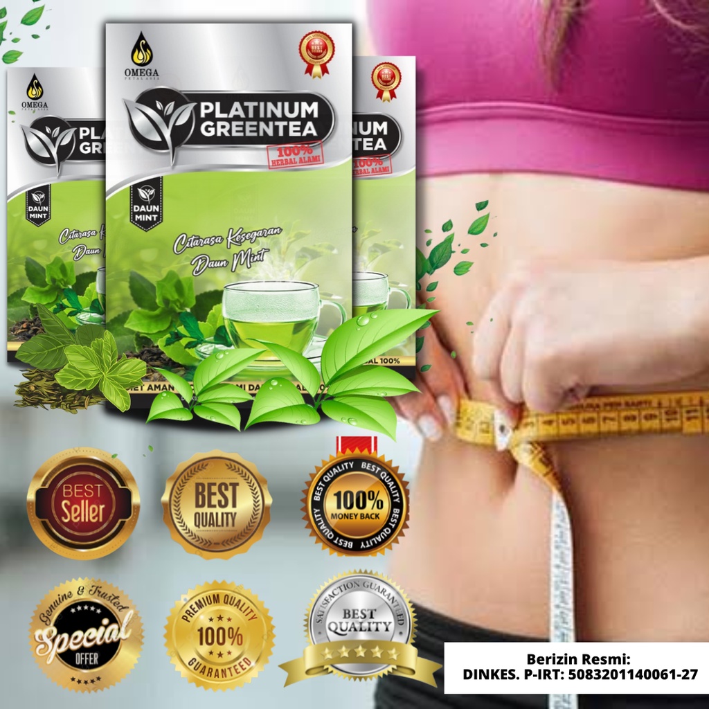 

Pelangsing Badan Terlaris dan Terpercaya Platinum GreenTea