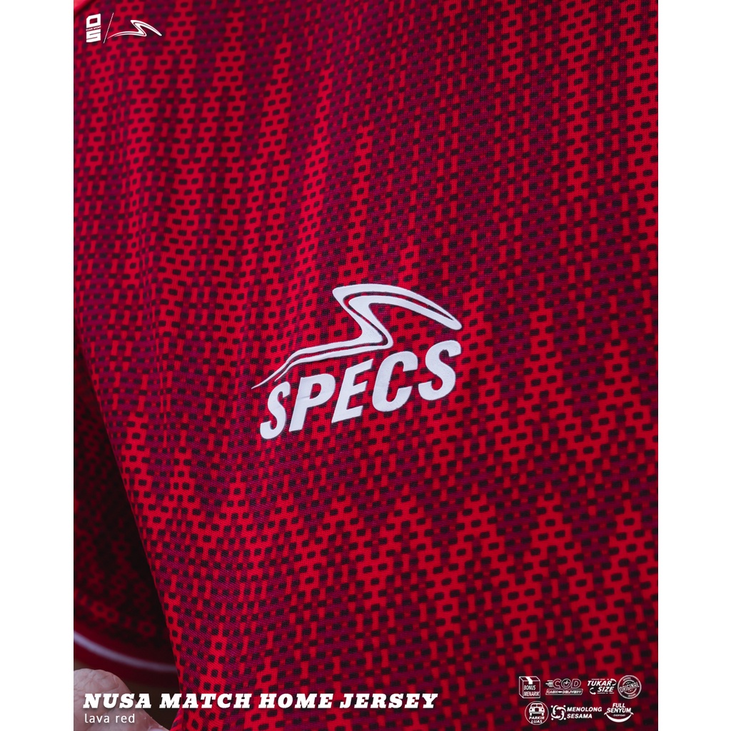 GRATIS ONGKIR !!! JERSEY SPECS ORIGINAL TIMNAS FUTSAL INDONESIA HOME WARNA MERAH