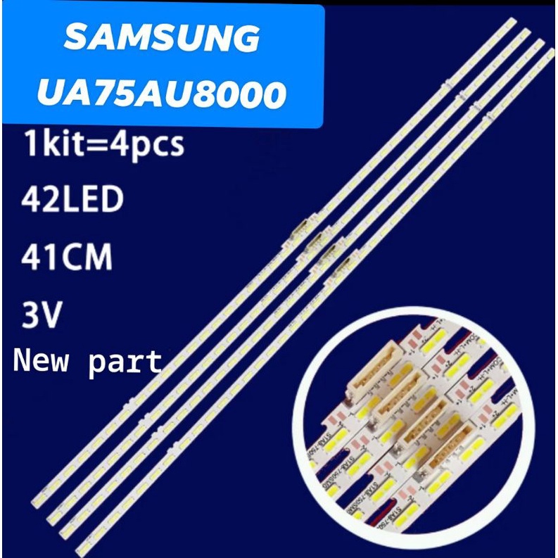 LAMPU LED BACKLIGHT TV SAMSUNG UA75AU8000 75AU8000