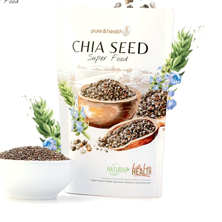 

⅍ Biji Chia Seed 500 gr Organik Black Chiaseed Diet Original Natural Super Food ➣