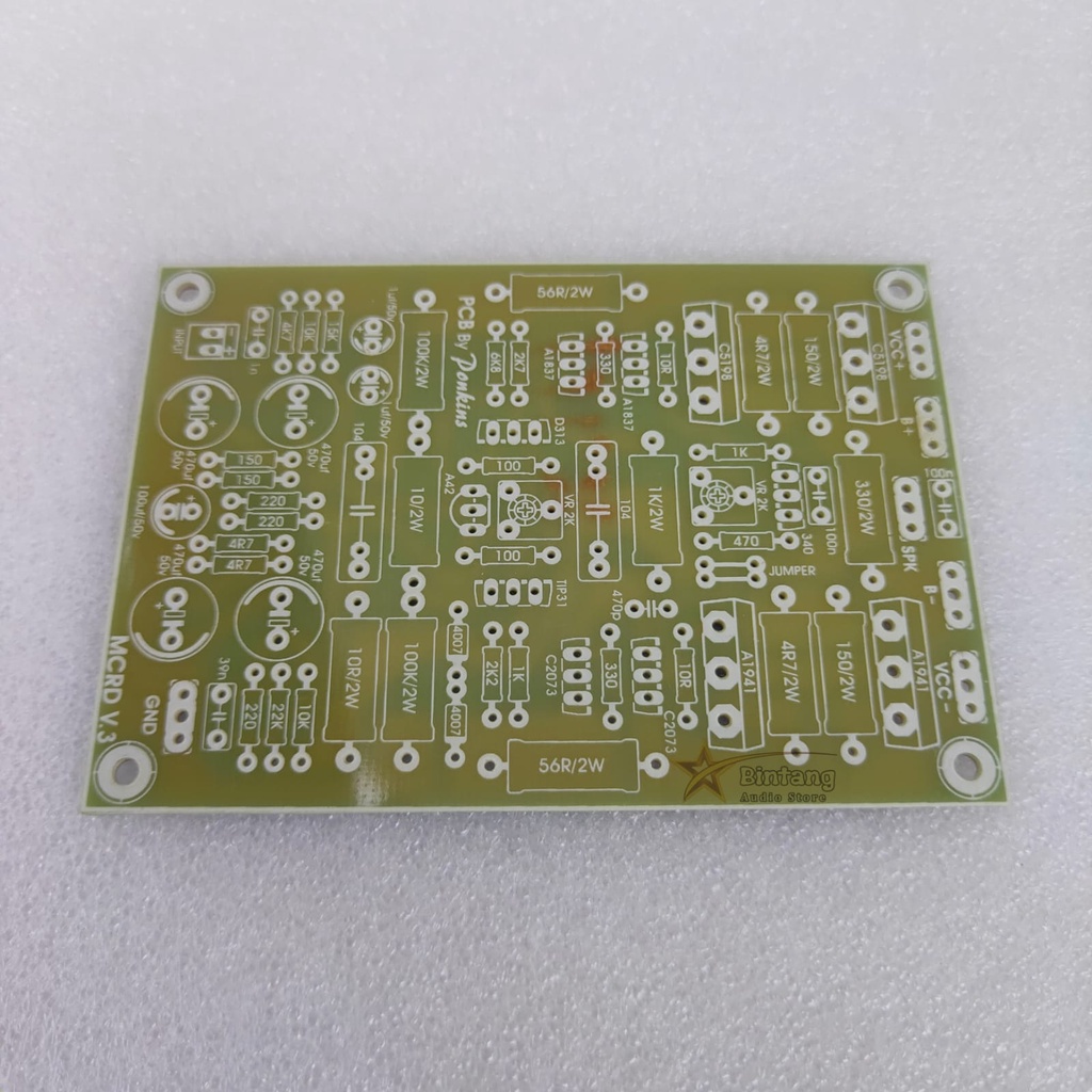 PCB Driver MCRD V3 Bahan Fiberglass FR4 Fiber