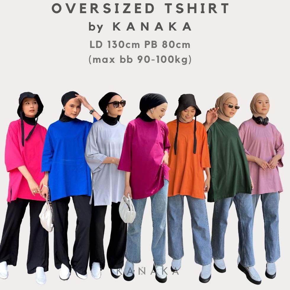 TERLARIS OVERSIZED T-SHIRT POLOS KANAKA