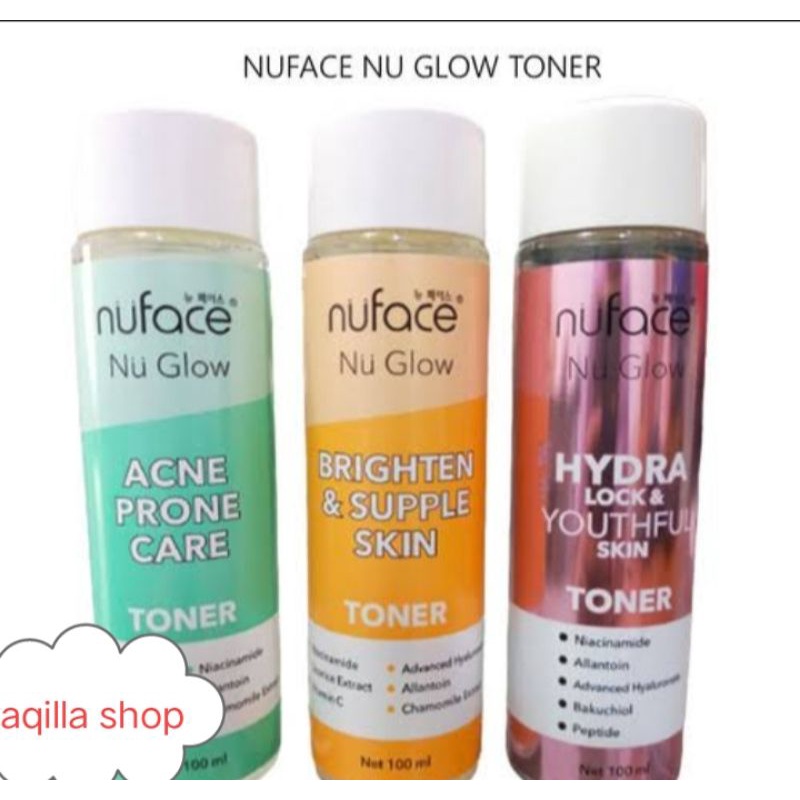 nuface toner nu glow