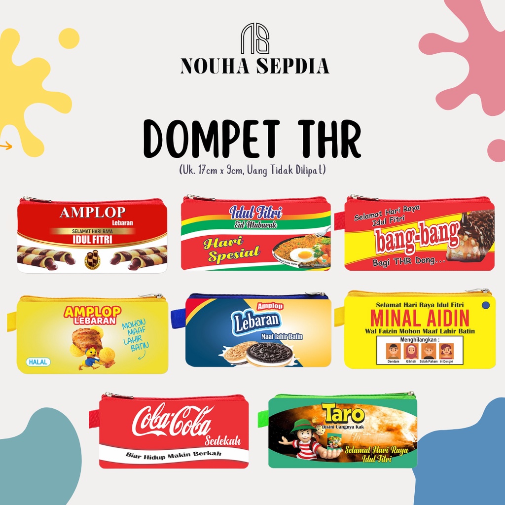 

Dompet THR Lebaran, Amplop THR Idul Fitri Eksklusif, Amplop Snack Viral, Amplop THR 2024