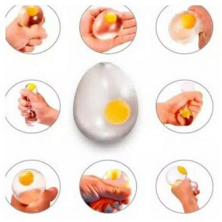 familygames SQUISHY TELUR BANTING mainan remes mainan banting mainan anti stress stress ball T019