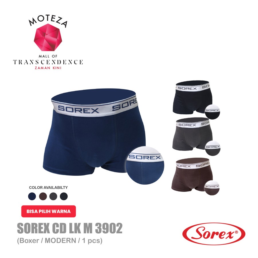 Moteza Sorex Celana Dalam Pria Terlaris 3802 / 3902 / 3003 / 3801