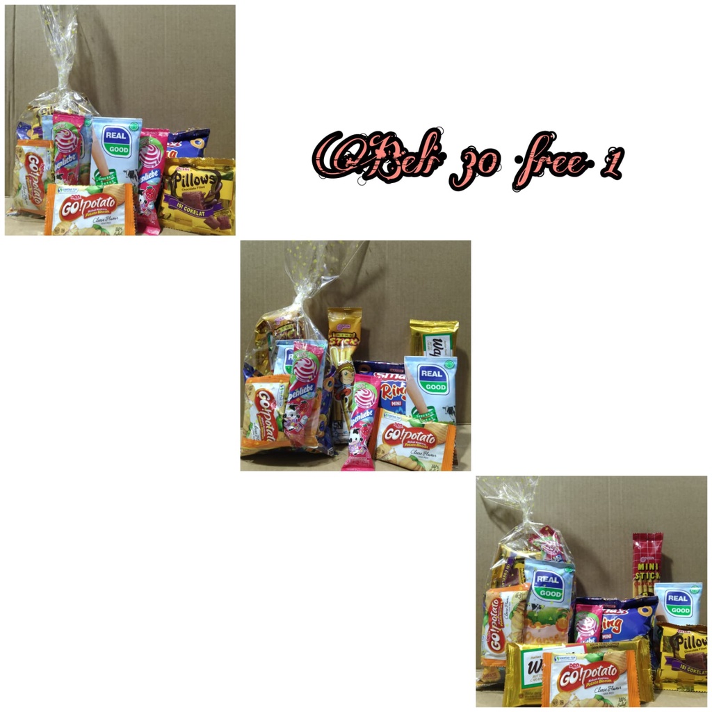 PAKET SNACK HAMPERS SOUVENIR ULANG TAHUN ANAK 5000 an/ HAMPERS ULANG TAHUN ANAK MURAH