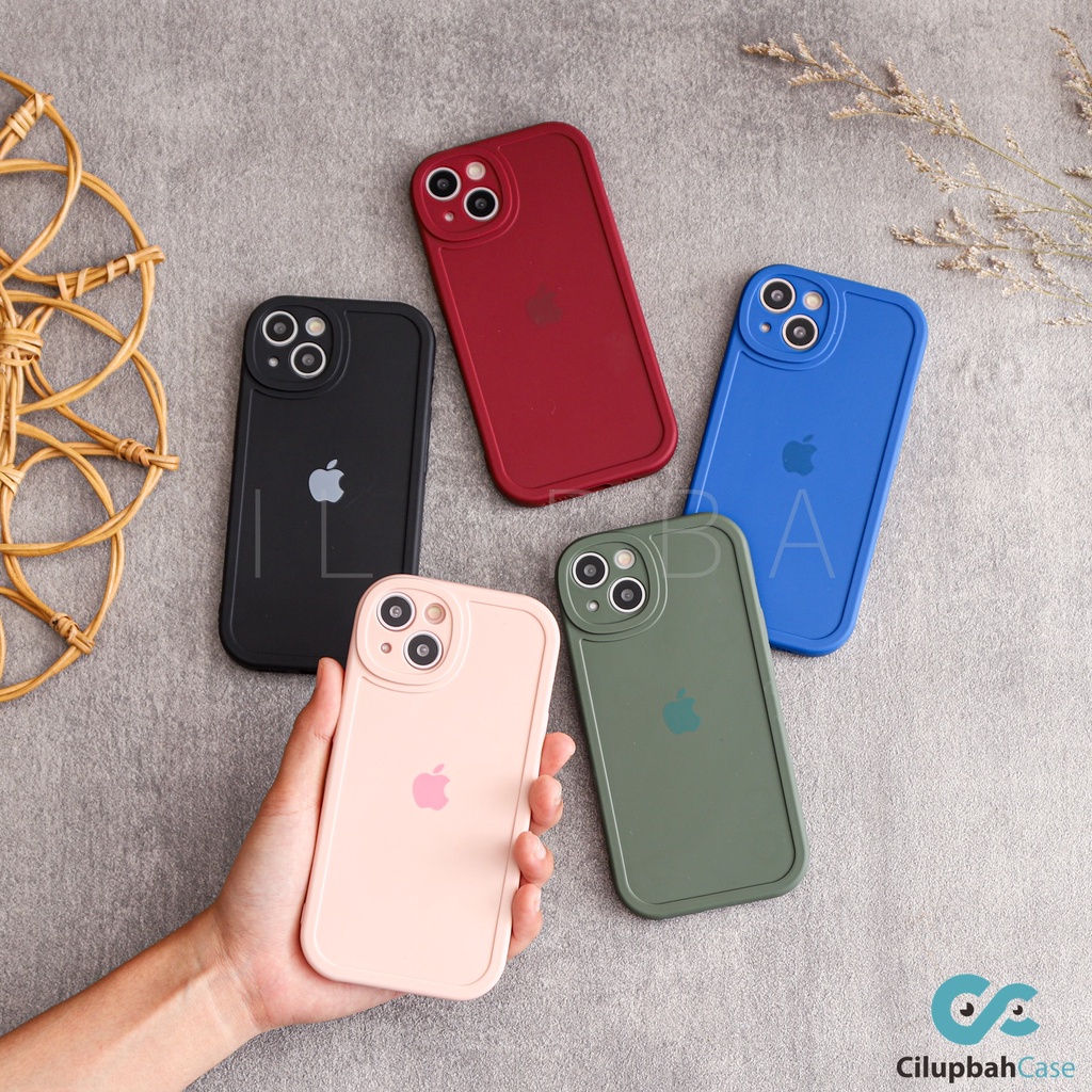 Silicone Round Case for iPhone 13 Pro Max / 14 Plus Pro Max