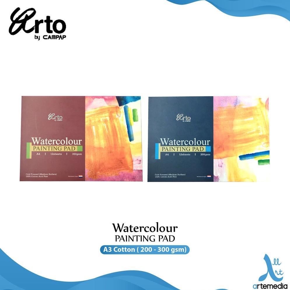 

Watercolor Pad Arto A3 Watercolor Paper