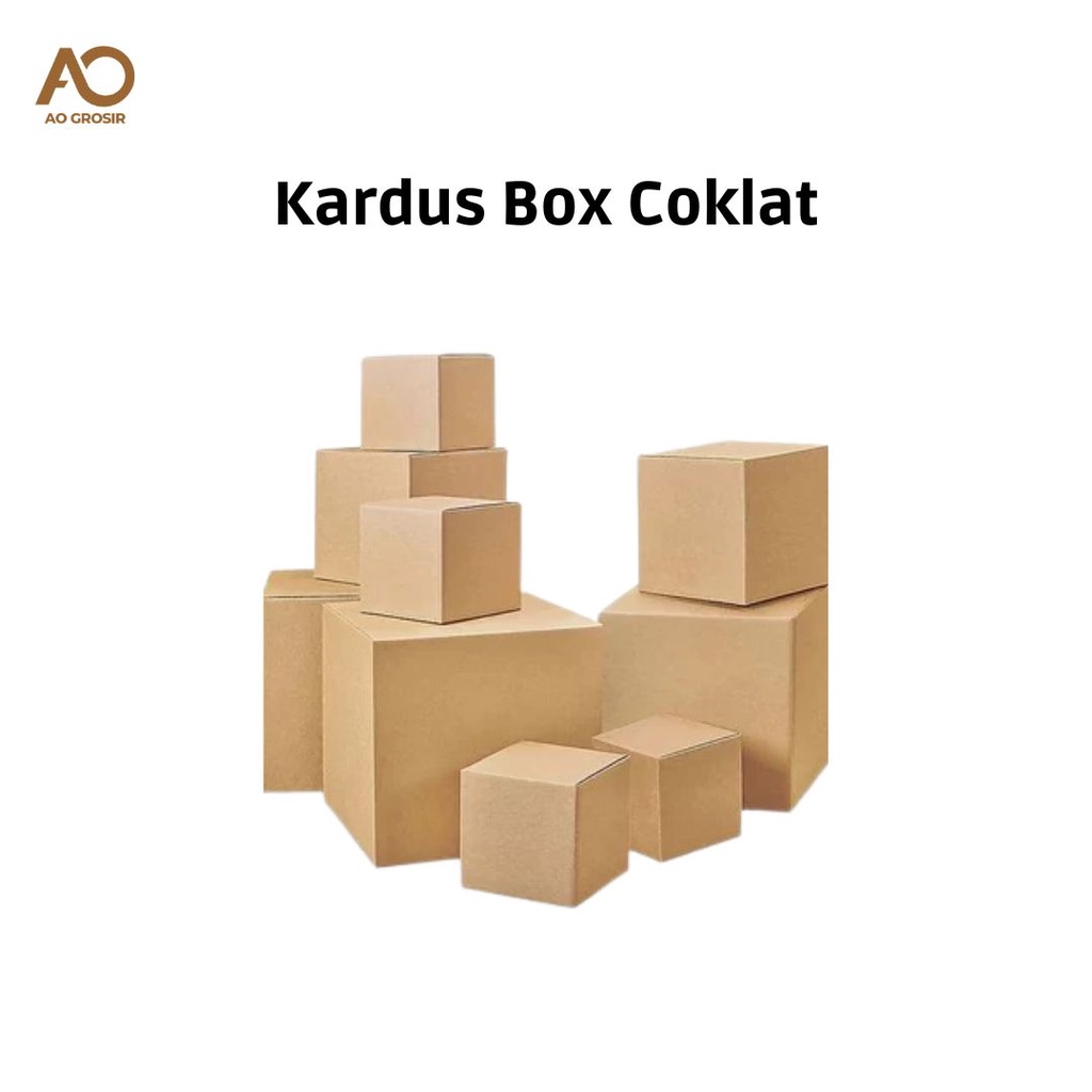 

Kardus Box Coklat Berbagai Ukuran