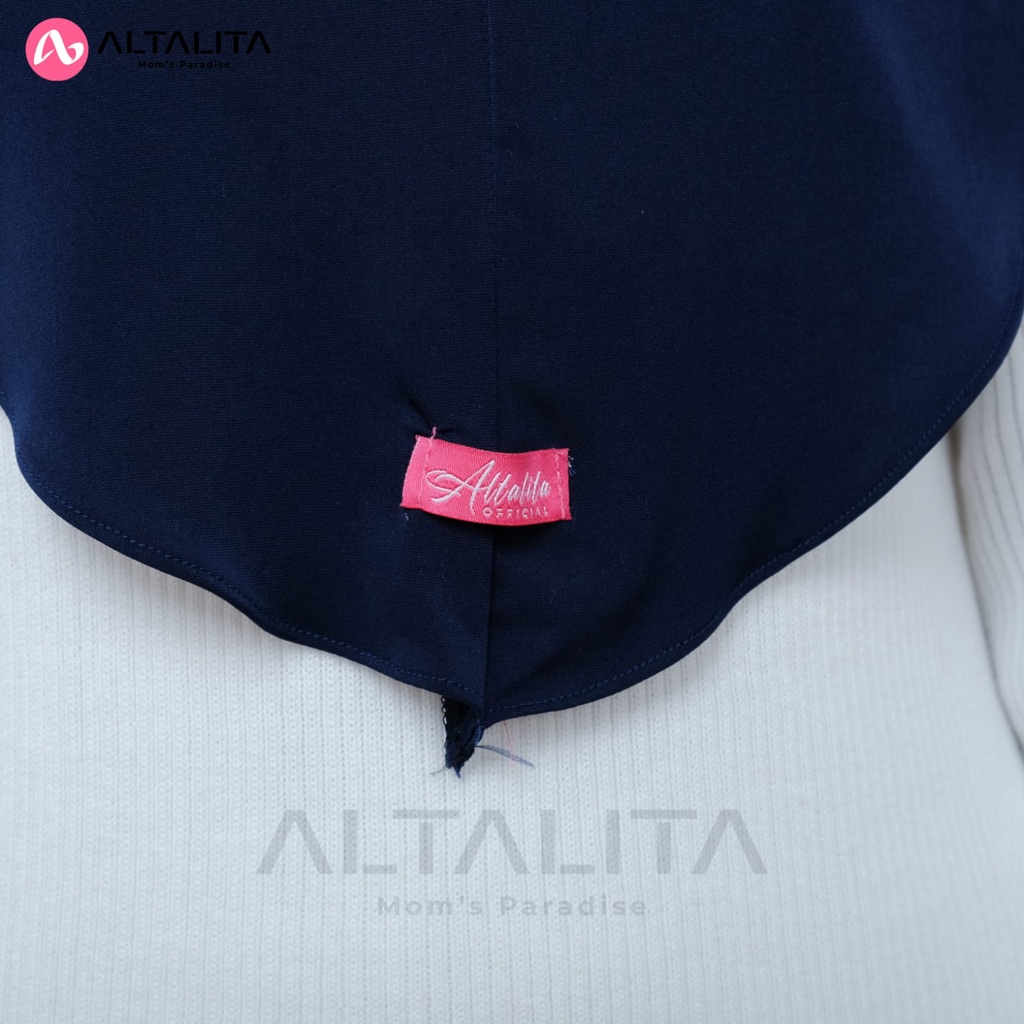 Altalita - Kerudung Instan Bergo Hamidah Jersey Premium Jilbab Sport Qaila Olahraga Ukuran M Hijab Sekolah Instan Menutup Dada