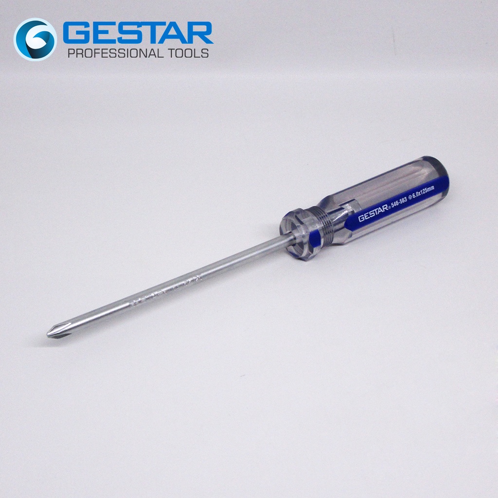 GESTAR/CROSSMAN-Obeng Plus Mechanical Screwdrivers PH2 6.0 x 125mm 546-563