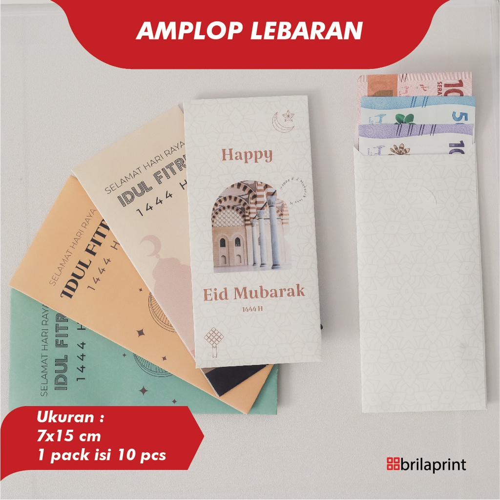 

Amplop THR Lebaran | Idul Fitri | Hampers | Bahan Art Paper 150gsm