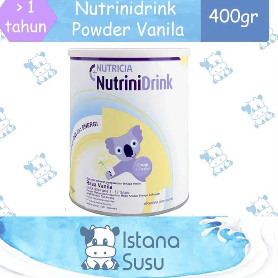 

PROMO HARI INI Nutrinidrink Powder Vanila 400 gr !!!