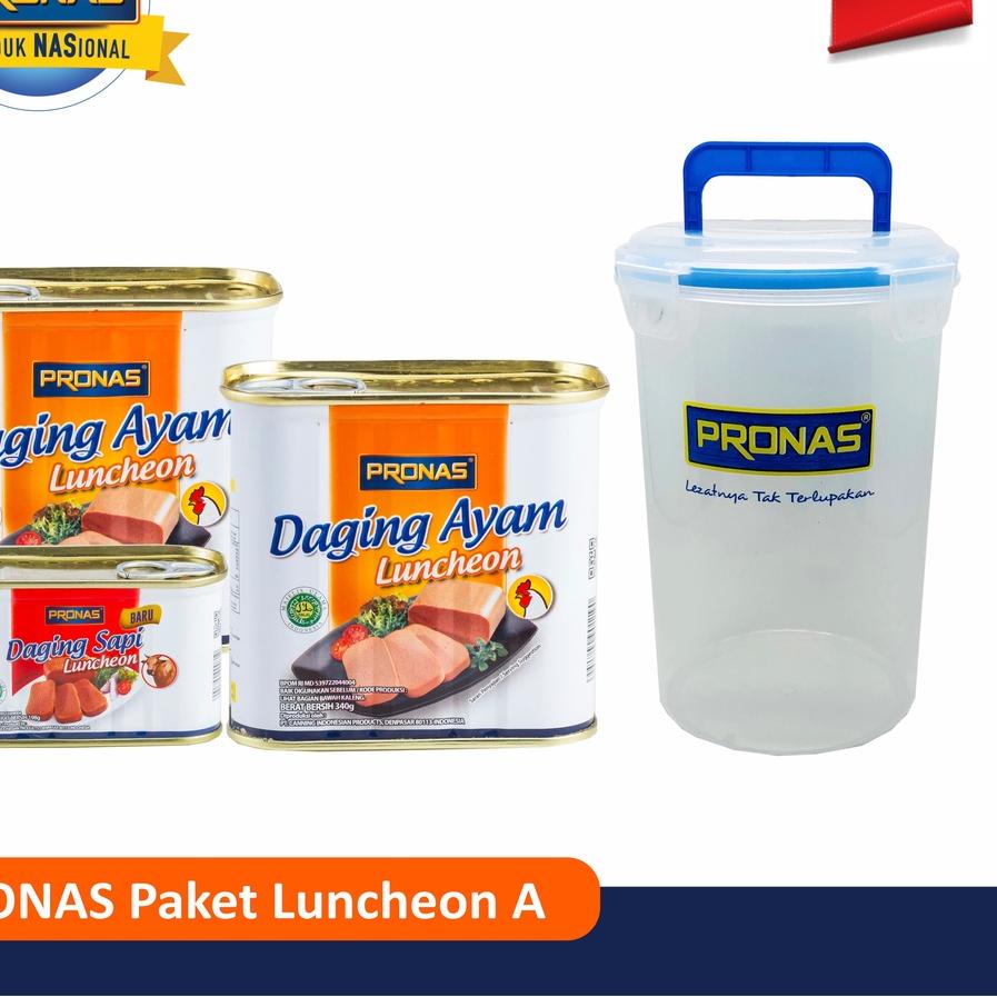 

✴ PRONAS Paket Luncheon A Free Cannister ✩