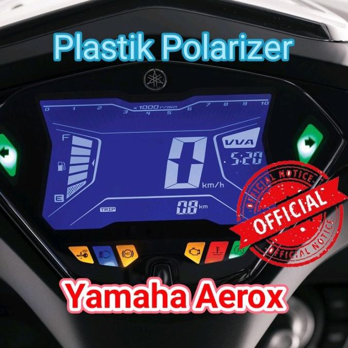 Polarizer Yamaha Aerox Polaris Aerox Speedometer Sunburn LCD DISKON