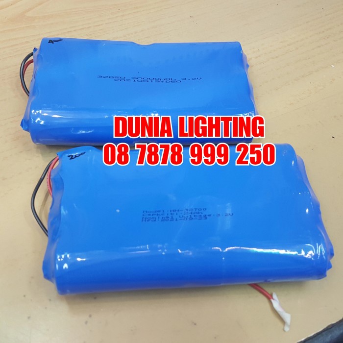 Terlaris Battery Pju Solar 2In1 200W 400W Baterai Lampu Jalan