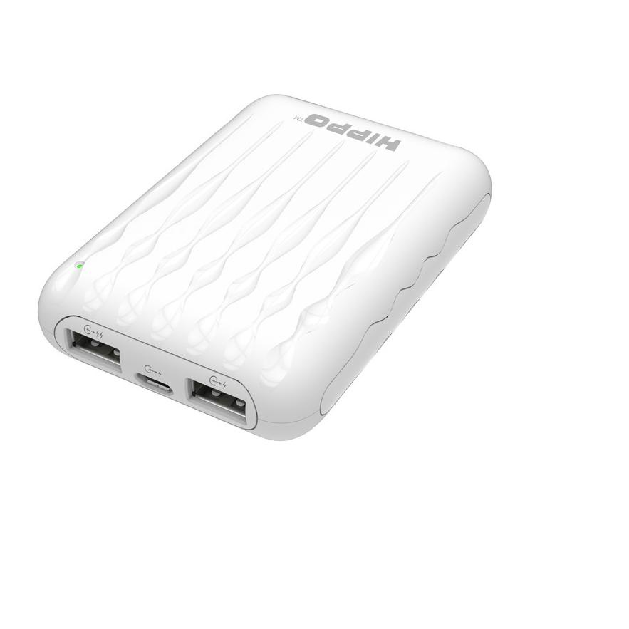12.12 MALL Power Bank Hippo Fury 6600 mAh Garansi Resmi 12 bulan 