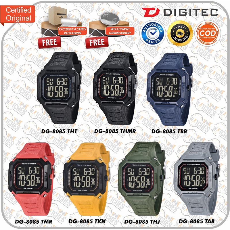 Jam Tangan DIGITEC DG-8085 / DG 8085 / DG 8085 T DS 3085 Touch Screen Watch ORIGINAL