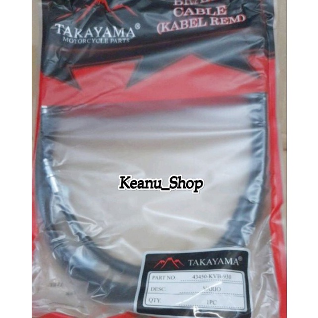 KABEL REM BELAKANG VARIO VARIO 110