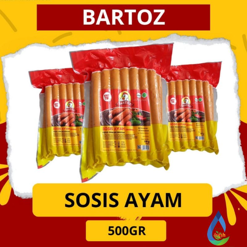 

Bartoz Sosis Ayam Long 500gr