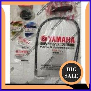 GAS SPONTAN XABRE KOMPLIT PLUS HOLDER SAKLAR PLUS GRIP KANAN KIRI YAMAHA ORIGINAL 8 ITEM 1M4R23 acce