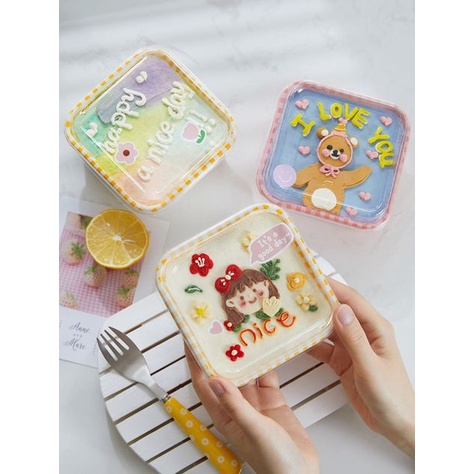 

CAMIHAKO & DOUGH Bento Cake Square | Lunch Box Cake