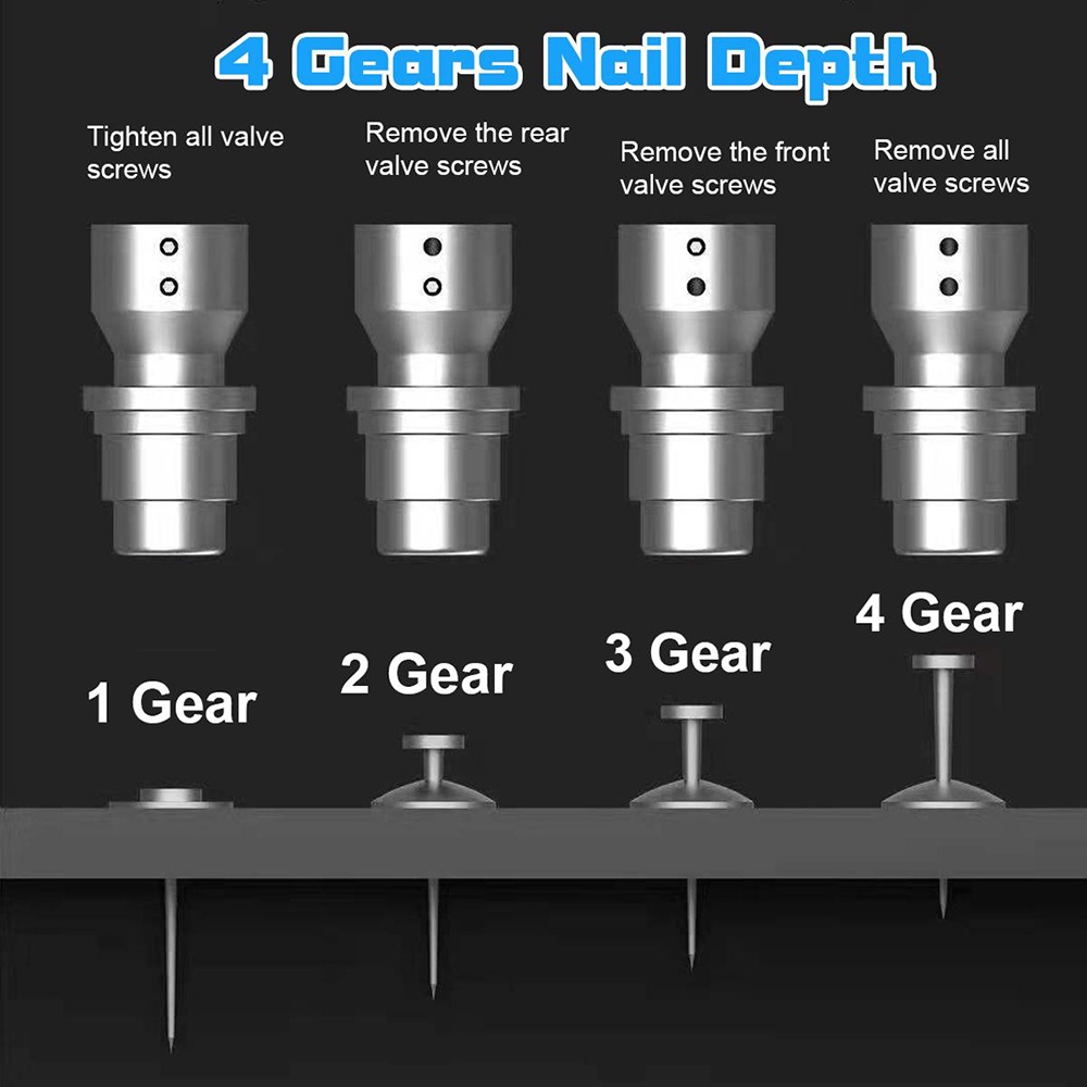 Alat pistol Paku Tembak Beton / Nails gun / Fastening Gun Pistol untuk Paku tembak beton baja / Alat multifungsi