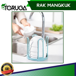 Rak Pengering Mangkuk Adjustable Bowl Holder Wadah Pengering Mangkuk Cuci Piring