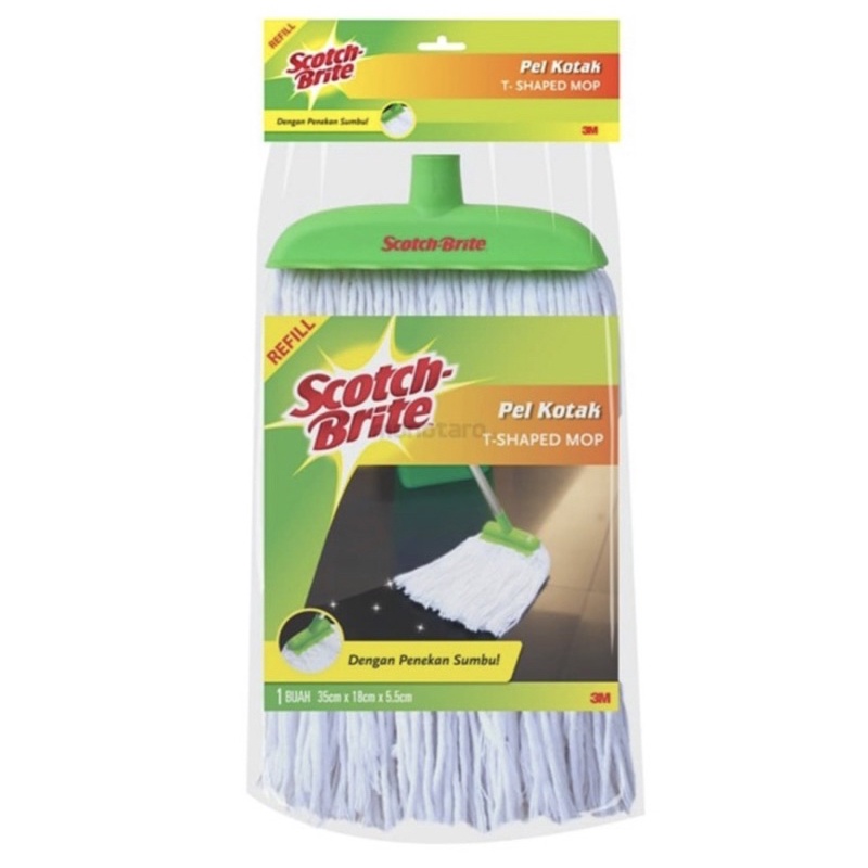 Scotch brite 3M pel katun kotak medium Refill ID-69