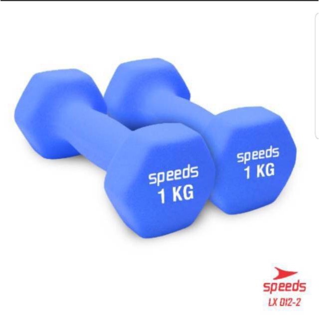 Terlaris Dumbell Neoprene Speeds 2Kg/Pair - Barbel Neoprene Speeds 2Kg / Pair -
