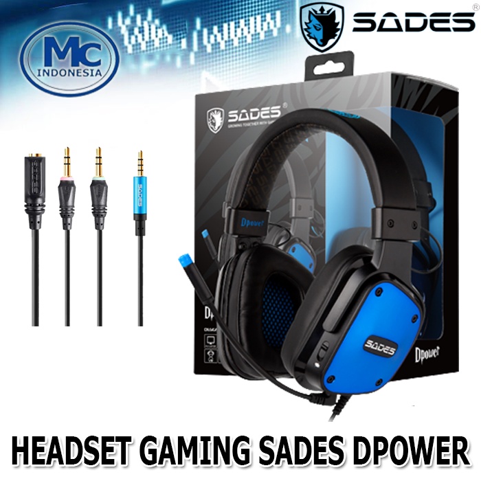 Headset Gaming Sades Multi platform D POWER