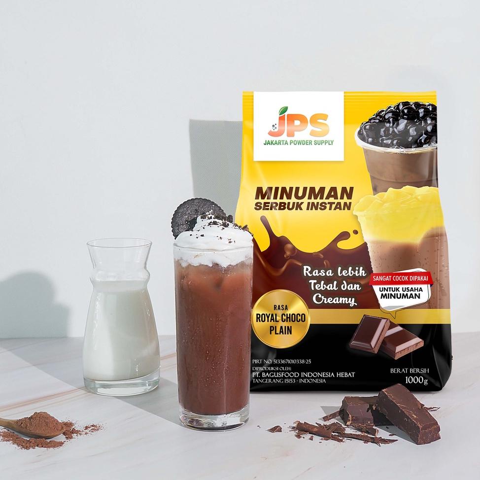 

Super flash sale Powder Drink JPS Bubuk Minuman Rasa ROYAL CHOCO PLAIN 1Kg ,.,.,.,,