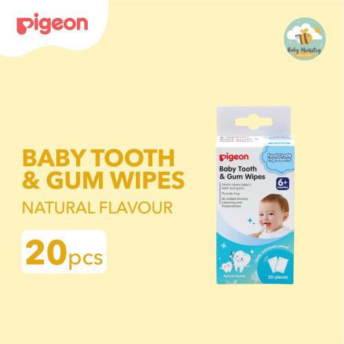 (NEW) PIGEON BABY TOOTH AND GUM WIPES / FOOD GRADE / PEMBERSIH GIGI DAN GUSI BAYI / BEST SELLER