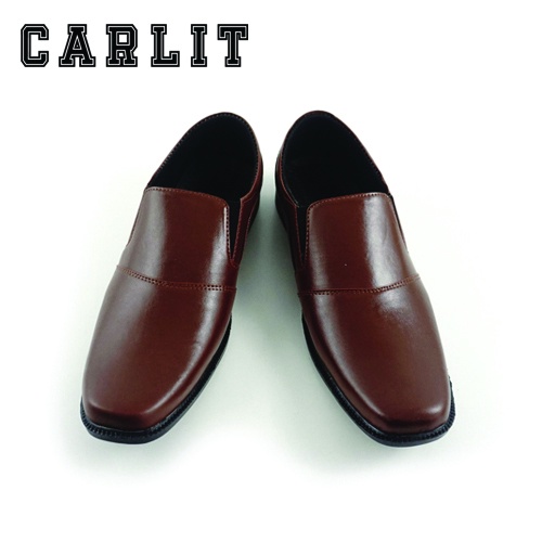 Sepatu Pantofel Pria Terbaru MDT 03 Mocca CARLIT Untuk Kerja Kantor &amp; Ke Pesta