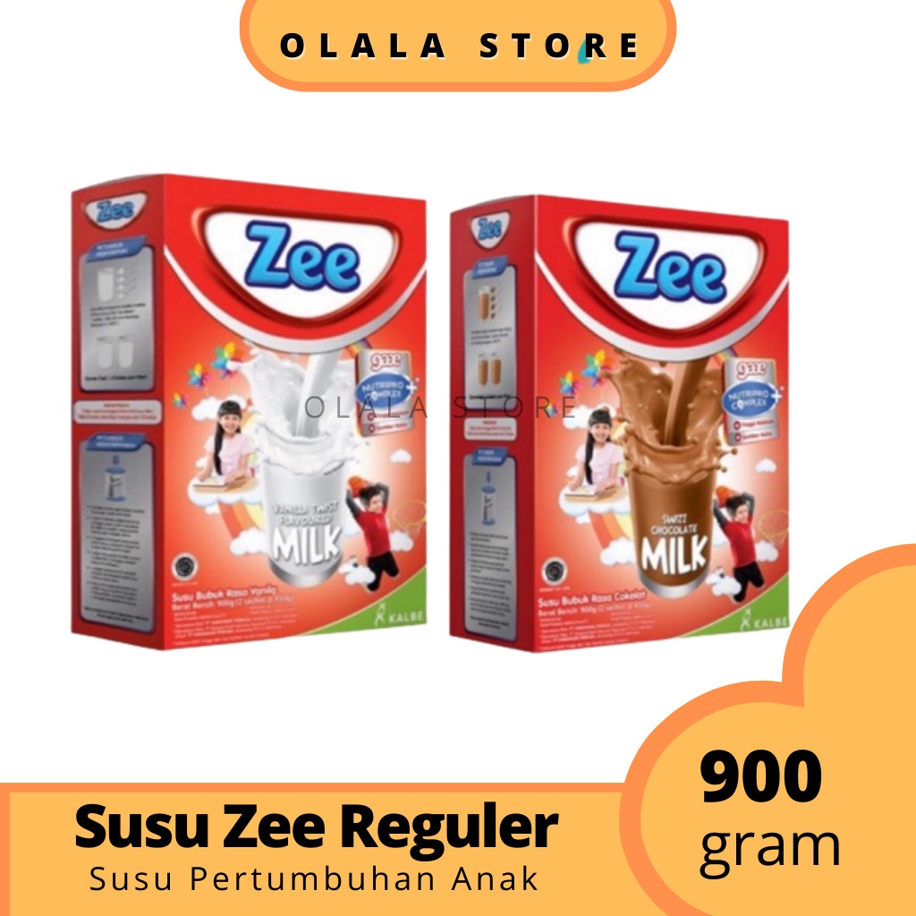 

Zee Reguler Susu Anak Berkalsium Susu Zee Nutripro Complex 875 Gram