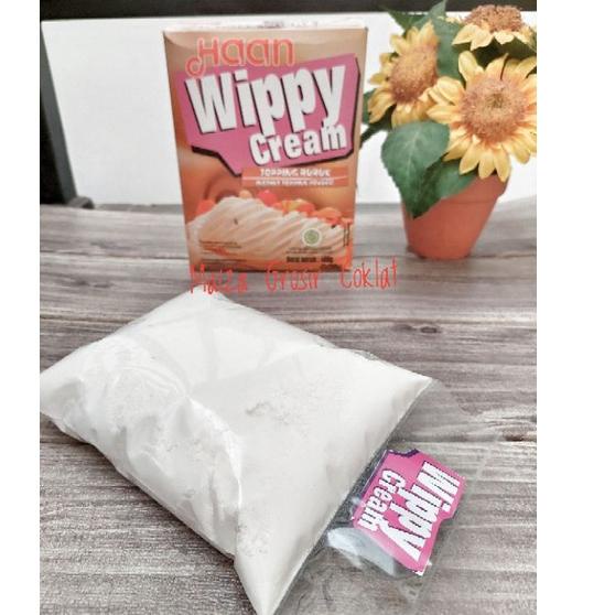 

12.12 Terlaris Wippy Cream Haan Kiloan kemasan 400gr !!