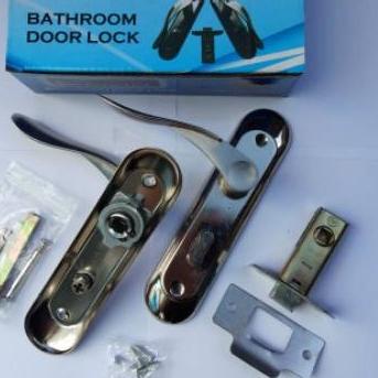 ️✔️✔️ KUNCI PINTU KAMAR MANDI/GAGANG PINTU SET/DOOR LOCK/GAGANG KUNCI PINTU KAMAR MANDI BATHROOM DOO