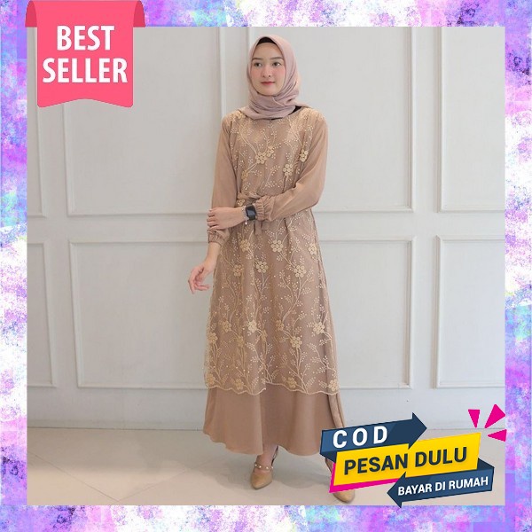 Gamis Jeans Terbaru 2023 /Dress Jeans Wanita Terbaru Gamis Wanita Dewasa Bahan Adem Baju Gamis Terba