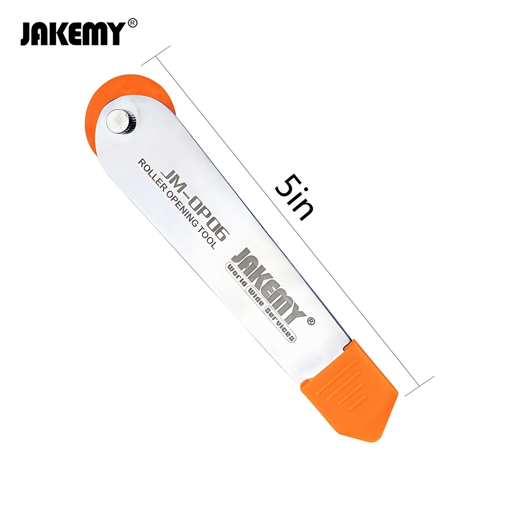 Jakemy Opening Tool Stainless Steel Roller Komputer Handphone JM-OP06