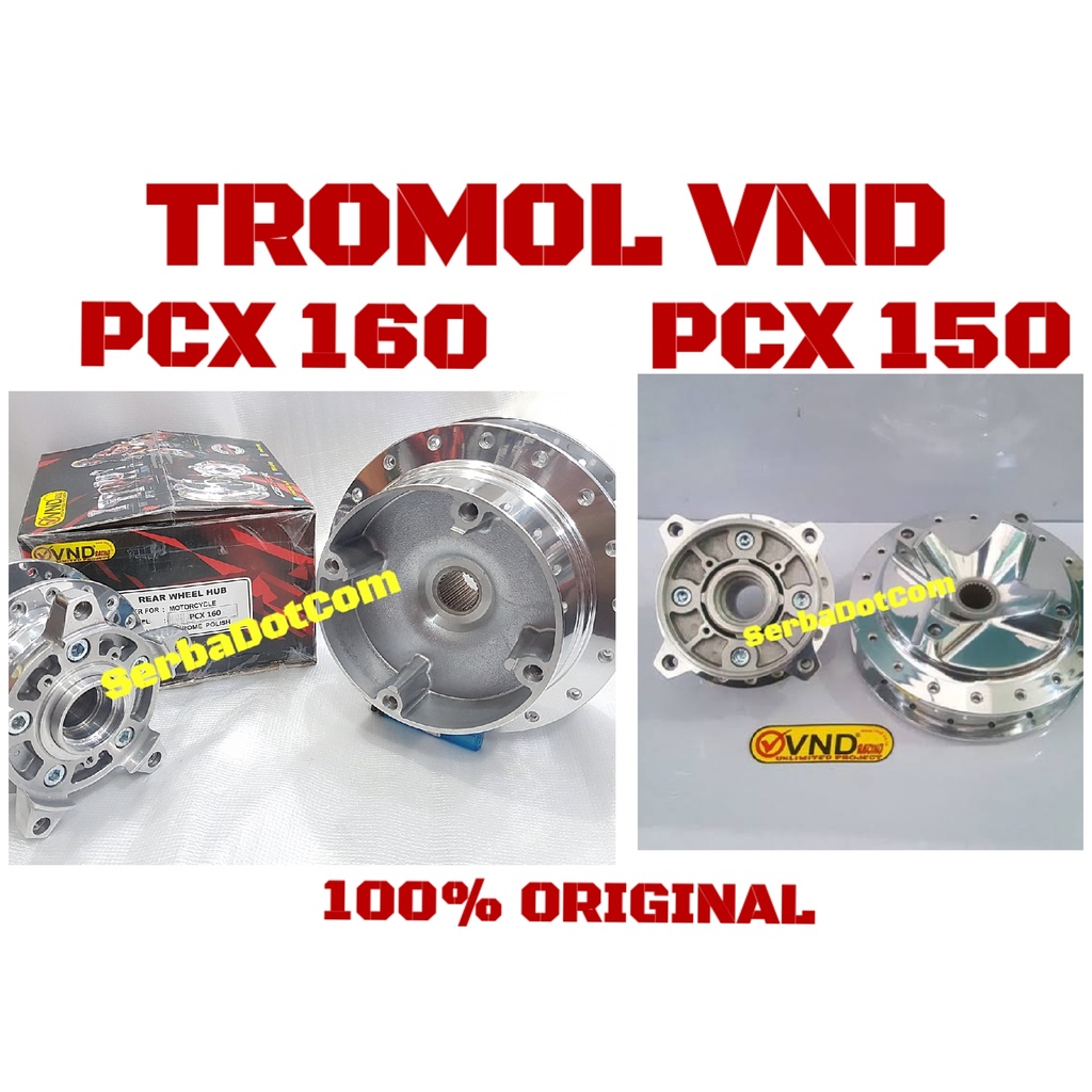 TROMOL VND PCX 150 160 PCX150 PCX160 LOKAL SET DEPAN BELAKANG ORIGINAL